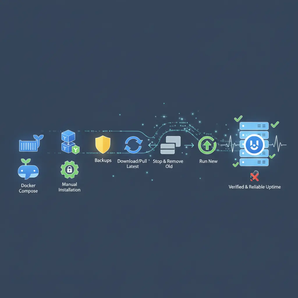 Dieser Beitrag erläutert, wie Sie Uptime Kuma sicher aktualisieren...