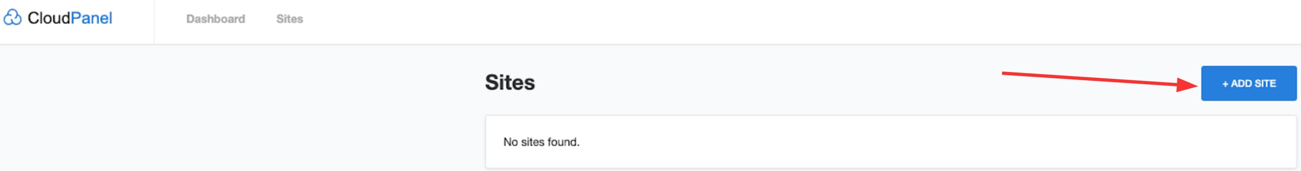 How to Use the CloudPanel VPS Template Adding a website in CloudPanel
