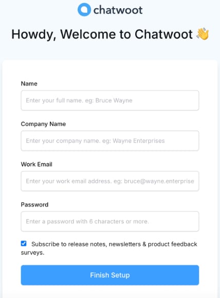 How to Use Chatwoot VPS Template How to Use Chatwoot VPS Template