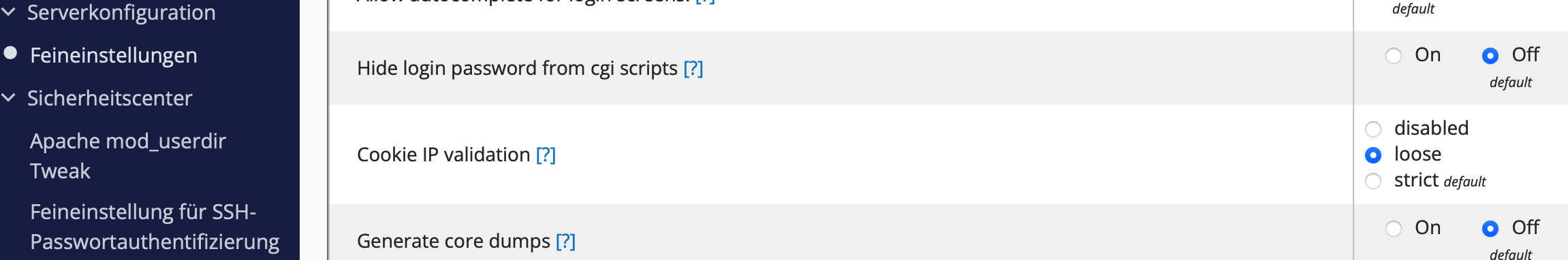 your login session has expired cpanel