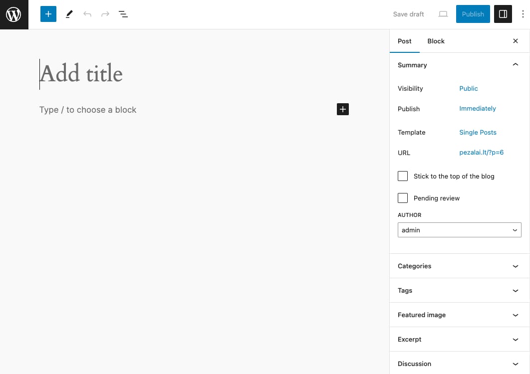 How to Use the WordPress VPS Template