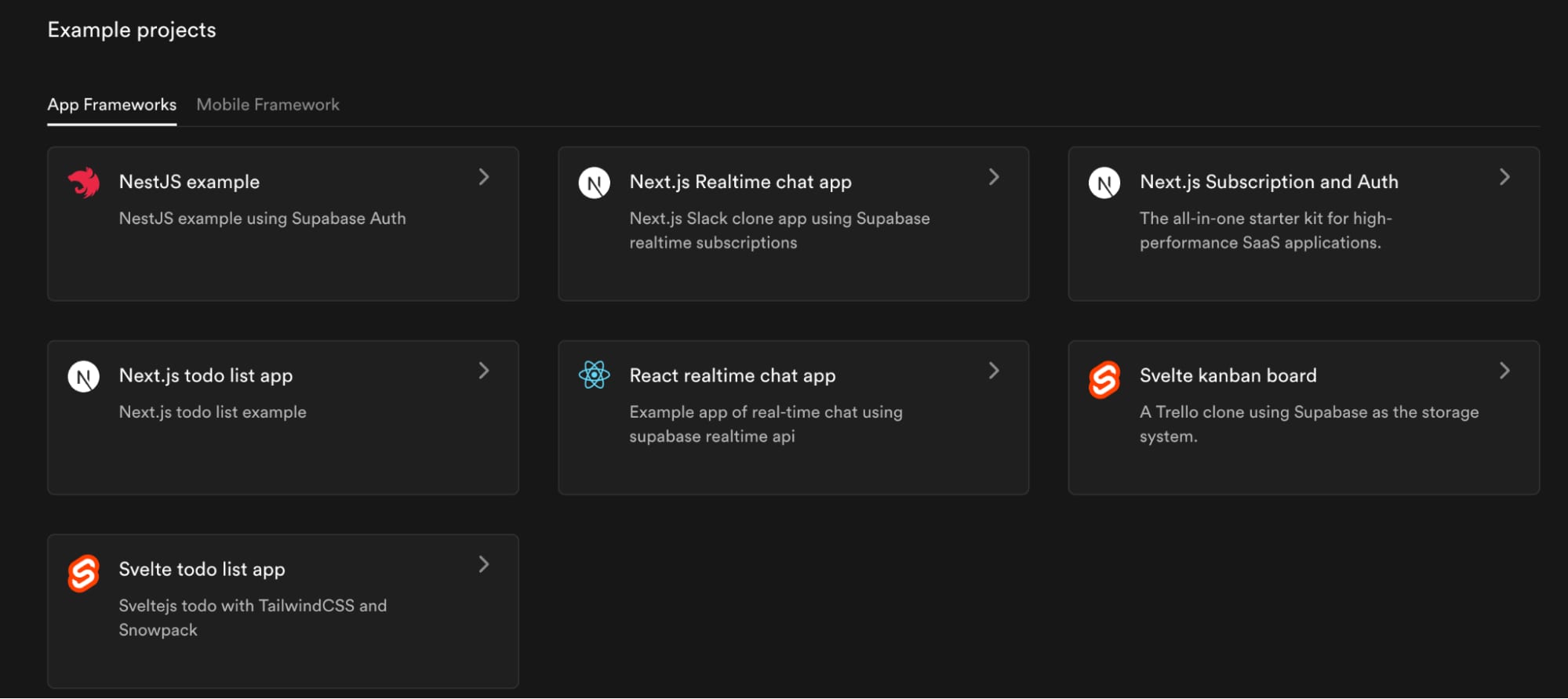 How to Use the Supabase VPS Template Example projects in Supabase